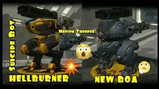 War Robots - Test Server - New Bot Hellburner/Medium Thunder 