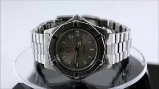 Tag Heuer 2000 Watch model WK1112 Silver Dial, Quartz (pre-Aquaracer)