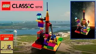 LEGO Classic 10715 🛰🛸🚀 How to Build Space Cosmodrome NASA Cape Canaveral MOC from LEGO 💰💲 Save Money