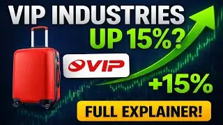 Why VIP industries move by 15% up ? explainer