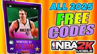 ALL🎟️ NBA 2K Mobile Codes 2025: (100% Working) New Codes For NBA 2K Mobile