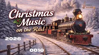 44K Christmas Music on the Rail | Relaxing Holiday Instrumental Music for Winter & Coffee Time