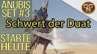 Assassins Creed Origins - Anubis Set #3 - Pr&uuml;fung der G&ouml;tter Sachmet auf Schwer - Schwert der Duat
