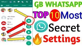GB Whatsapp Hidden 10 Important Settings & Features 2022 | Dhanya tech