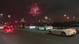 Dozens of Illegal Fireworks Light Up Hawaiian Sky During New Year's Eve Celebrations
