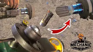 How to make rotor waiter compliance by welding the broken one in the middle