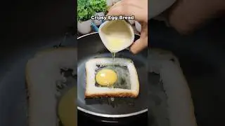 क्रिस्पी अंडा ब्रेड | Crispy Egg Bread Recipe | Egg Toast