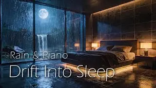 Sleep in Minutes • Gentle Rain Sounds & Piano