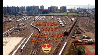 Mavic 2 Zoom Coney Island Brooklyn Train Yard