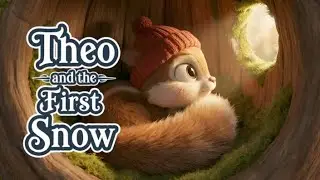 Theo and the First Snow ❄️🐿️- English Story #story #fairytales #fable #cartoon #trending