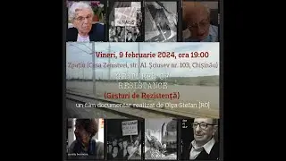 Gesturi de Rezistenta (Gestures of Resistance) &ndash; o discuție cu participarea Olgăi Ștefan [RO]