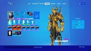 Fortnite Gold Omega Knight