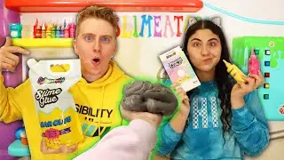 FIX THIS SLIME USING SLIMEATORY SLIME SUPPLIES CHALLENGE! Slimeatory #644