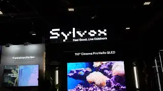 CES 2026 - Sylvox Waterproof Outdoor TVs