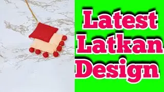 Latkan Design with Potli Button | Potli Button Latkan Design for Blouse | Latkan Design 46