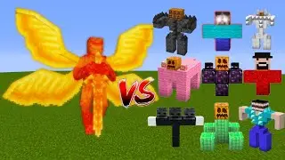 SCP-001-THE GATE GUARDIAN vs MINECRAFT BOSSES - Minecraft Mob Battle