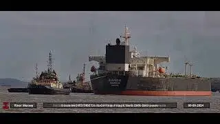 From Liverpool Bay To Tranmere Oil Terminal on a Flood Tide #merseysideshipping #merseytugs