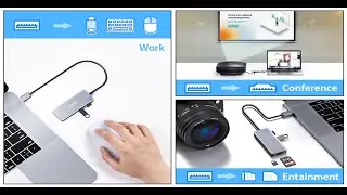 USB 3.0 to HDMI adapter / mirror and extend the display of old computers via USB3.0 interface