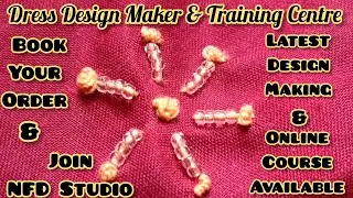Embroidery with Beads and Threads Designs 
