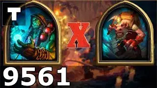 Hearthstone: Кобольды и Катакомбы Шаман vs Проходчик Хамм [07] (9561)