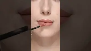 Nude lip look, with Anastasia Beverly Hills Lip Liner and Lip Velvet #lipswatch #lipliner