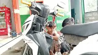 mio soul gt hilang kompresi dan stater kaki los