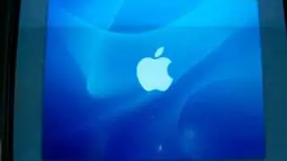 Imac G3 Mac OS X Panther First Boot