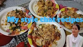 My Recipes for A Chaat Party|Pani Puri|Dahi Puri|Sev Puri|Ragda Patties|Meethi Chutney|Green Chutney