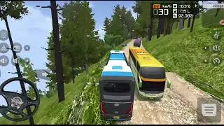 🚌⛰️ Khatarnak Pahadi Rasta | Bus Driving Game Gameplay