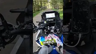 Как ездить на заднем колесе Honda Africa Twin DCT 2024 года