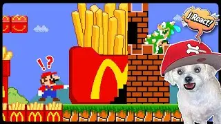 MARIO Turns Everything into McDONALD'S Food - Reaction by Chopsicle