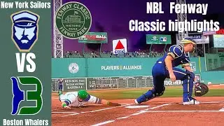 New York Sailors vs Boston Whalers | NBL Fenway Classic Highlights 8/30/2025