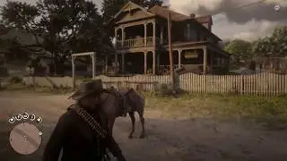 Arthur Morgan at Macfarlane ranch  RED DEAD REDEMPTION 2