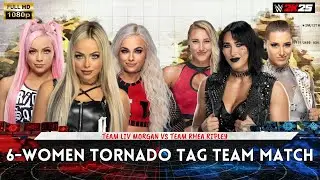 WWE 2K25 | Команда Лив Морган против команды Рии Рипли - командный матч 