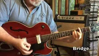 1960 Guild Starfire II - Beveled Dearmond demo