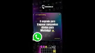 💬 Finalmente rastreamento e traqueamento direto no WhatsApp!