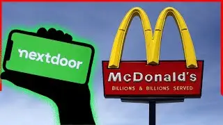 Funny Next Door Drama (McDonalds Protest) | Barcast Comedy