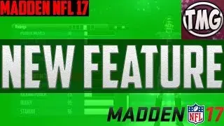 Madden 17 Franchise Mode New Player Editing Feature!!!!!