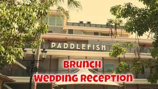 Disney Springs Brunch Wedding Reception at Paddlefish | Inside the Most Underrated Disney Restaurant