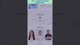 Droon - Single Product Shop Shopify Theme #shorts #shopify