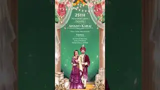 4 Anand Karaj Invitation Card | Sikh Wedding Ceremony 🎊 🌸 #wedding #trending #viralsong
