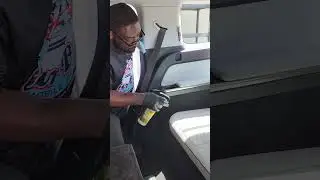 Interior Fabric Coating on a Rivian R1S SUV | Car Bath Mobile Detailing, Arcadia California.