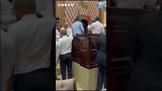 Parliamentary session in Maldives takes a violent turn