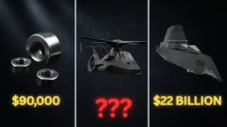 Military Waste: $90k screws to $140B Nuclear Missiles. RAH-66. Zumwalt. Sentinel.