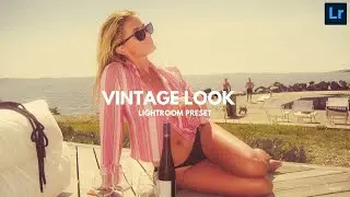 Vintage Look Preset | Lightroom Mobile Tutorial | FREE DNG