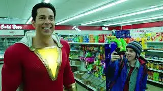I'm Bulletproof - Convenience Store Robbery Scene | Shazam