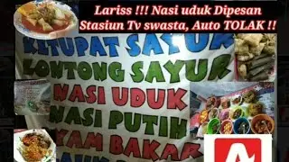 Lariss !! Dipesan Tv Swasta, Auto Reject !! Nasi Uduk Alfamidi Rawa Belong | INDONESIAN STREET FOOD