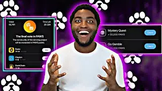 PAWS Airdrop Update: The Final VOTE! Get 50,000 $PAWS Mystery Quest Points + Maximize Rewards!