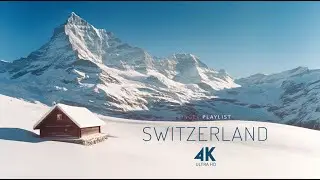 Winter in Switzerland 🇨🇭 Scenic Relaxation Film with the original Swiss folk music