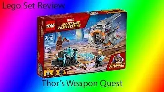 Lego Set Review: 76102 Thor's Weapon Quest